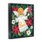 Stupell Industries Angel with Peace & Botanicals Framed Giclee, design by Diane Kater